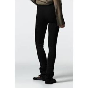 Zara Black Stretch Side Vent Pants XL
